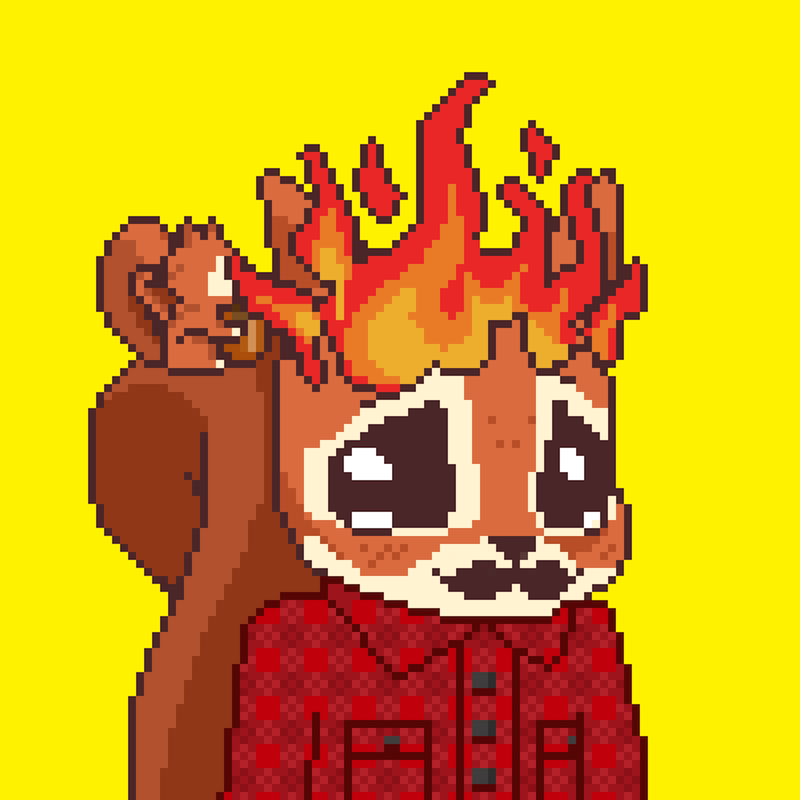 Pixel Squirrels #2406